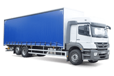 Car Hire Glasgow - 26 Tonne Curtain Side Truck - Truck hire Glasgow