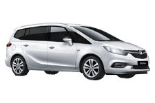 Car Hire Glasgow - Vauxhall Zafira 7-Seater - Minibus hire Glasgow